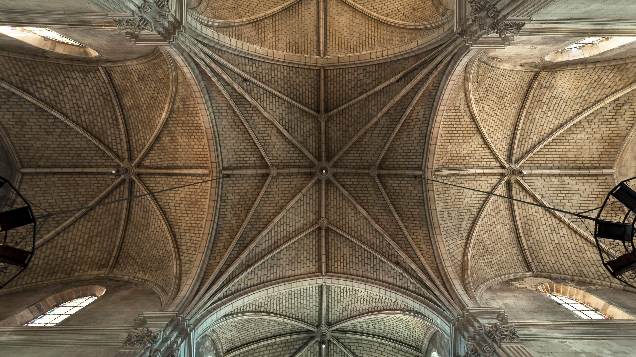 Vaults of the Church of Notre Dame de Bon-Port, Les Sables-d'Olonne, France