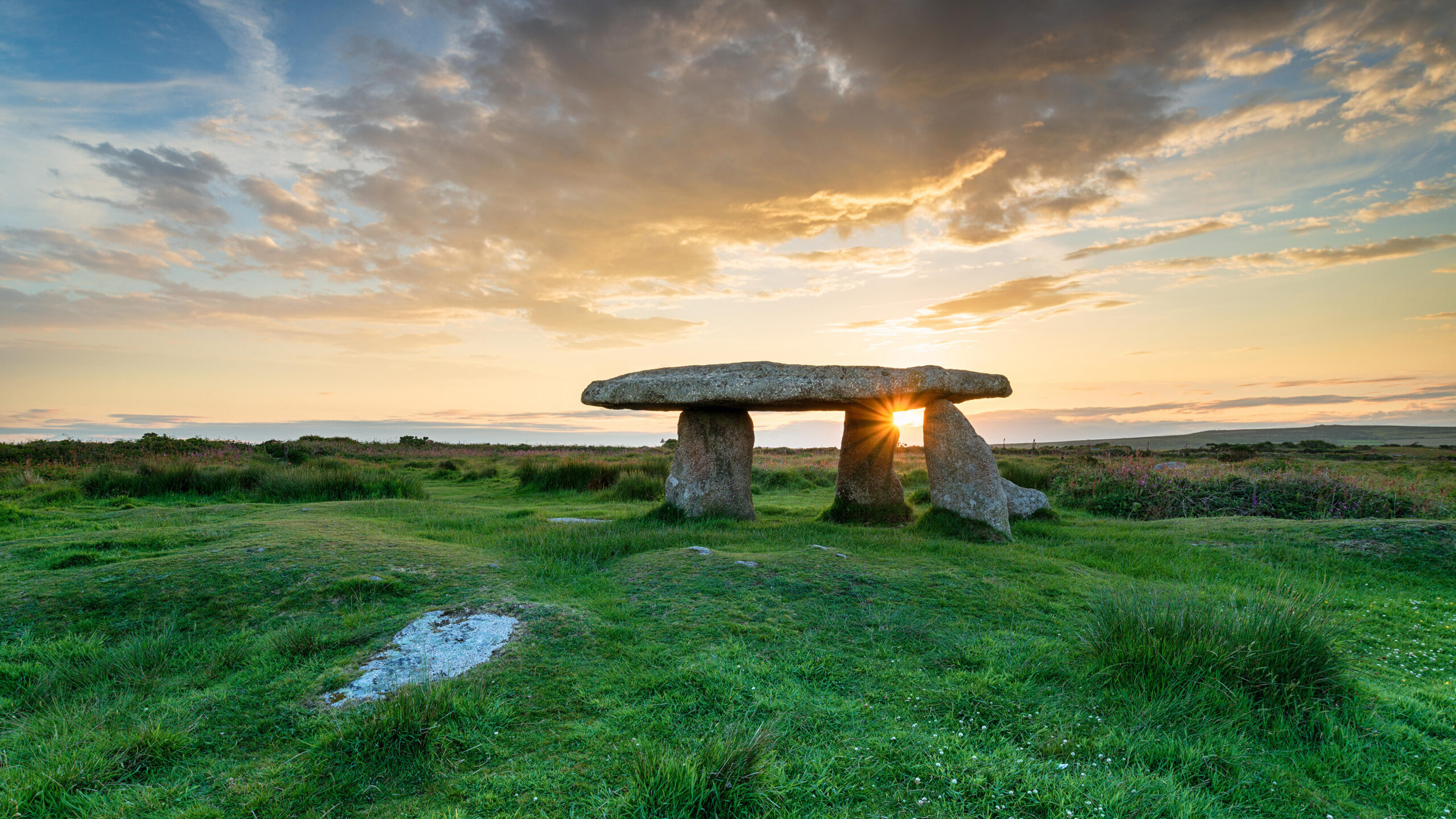 Lanyon Quoit, a Neolithic dolmen in Cornwall, England