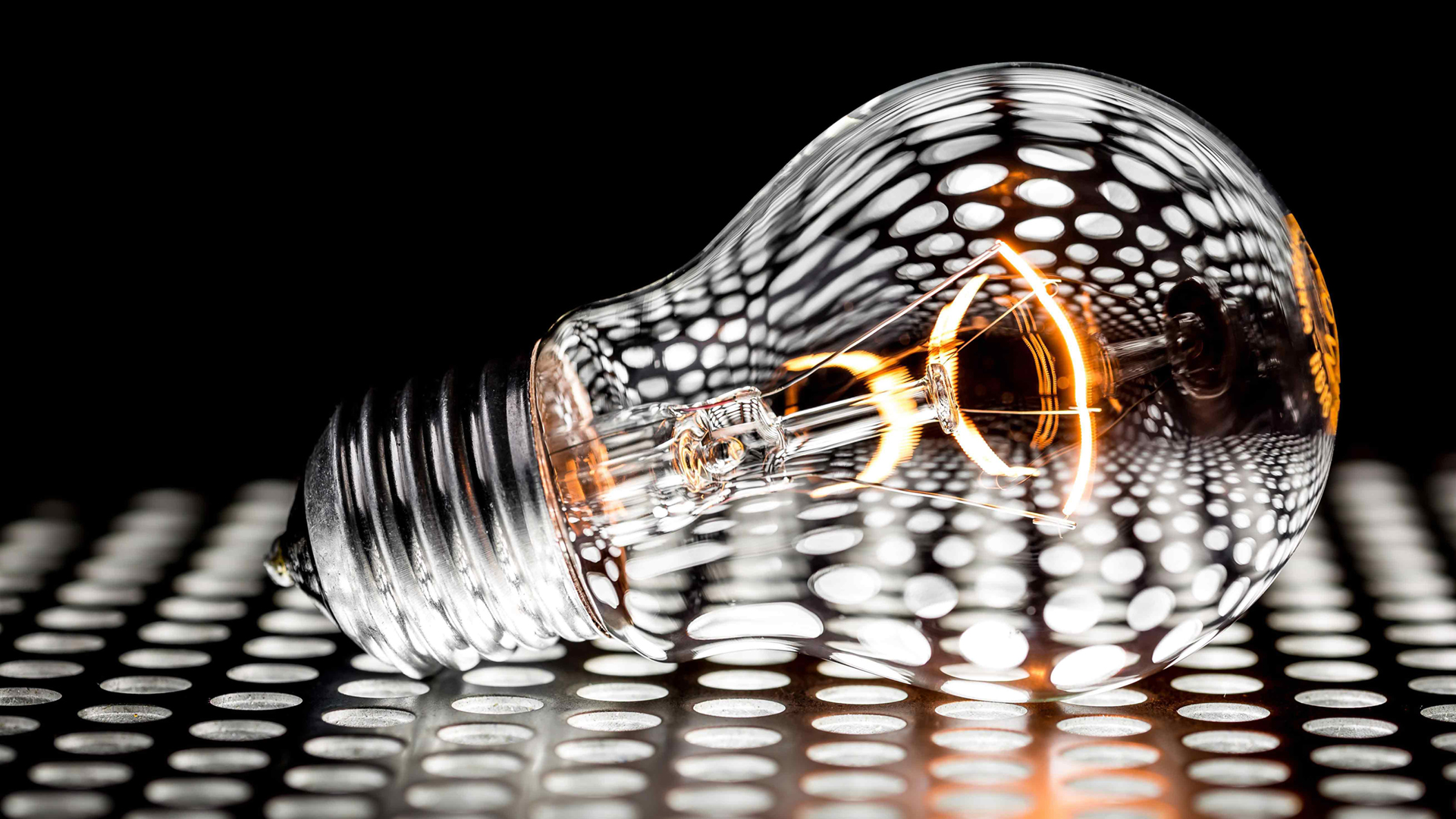Light bulb photo artwork