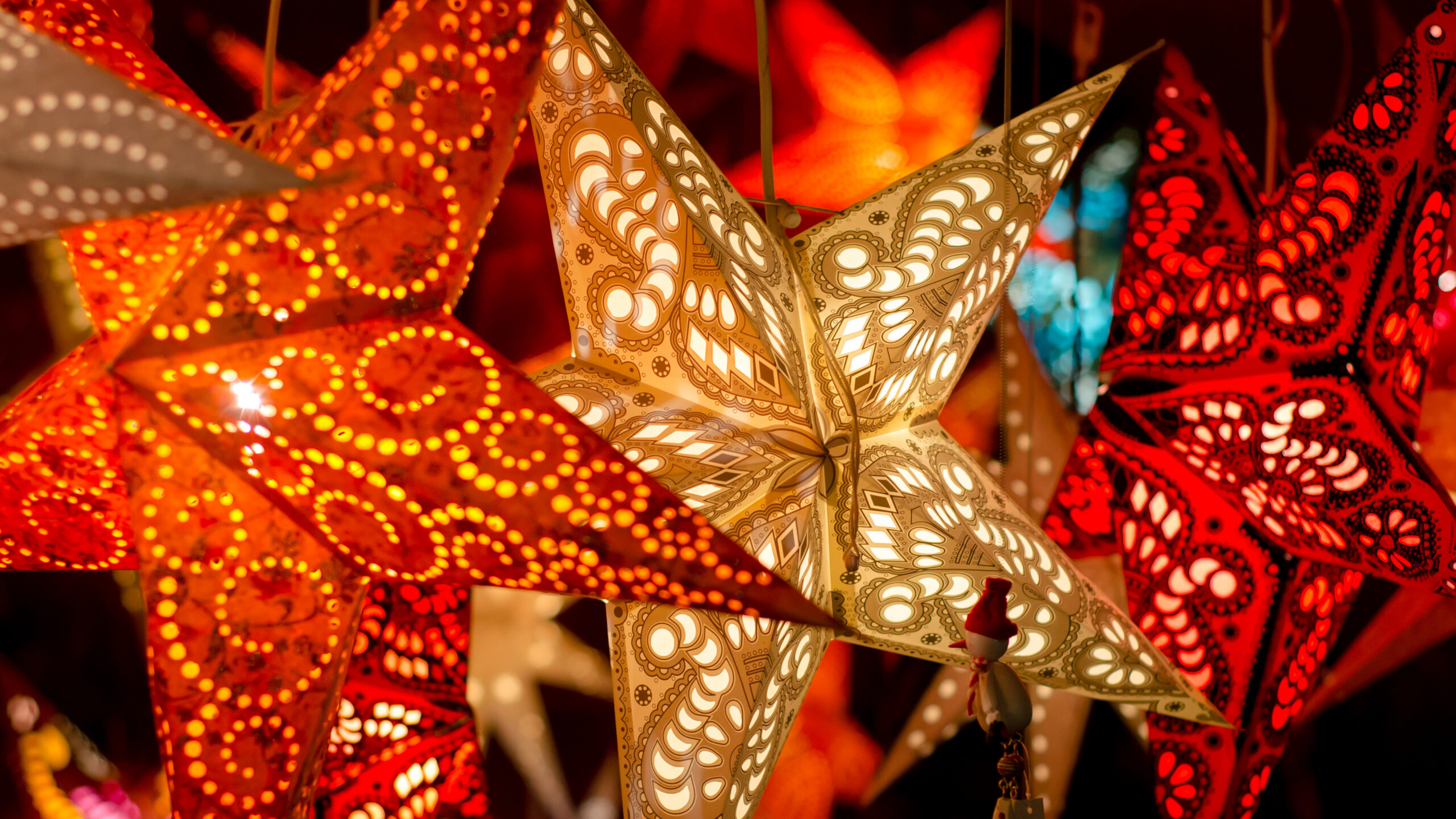 Christmas star lanterns, Germany