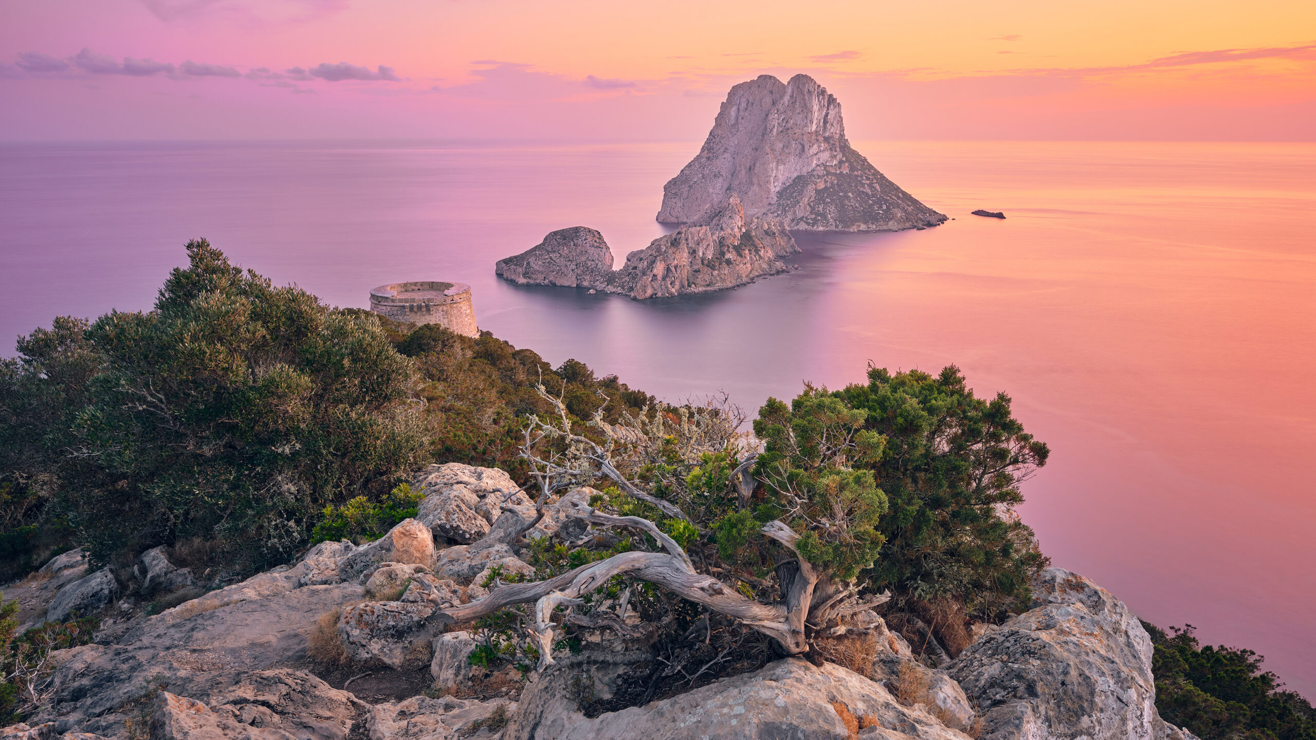 Islets of Es Vedrà and Es Vedranell, Ibiza, Spain