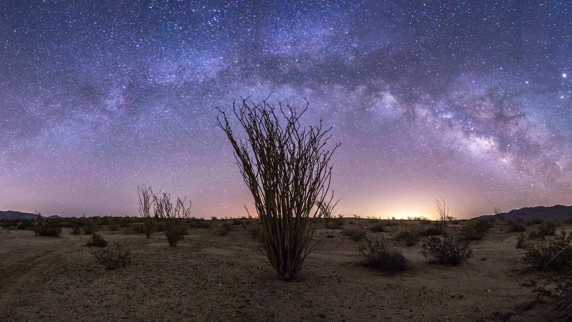 Milky Way over Anza-Borrego Desert State Park, California/Getty Images)