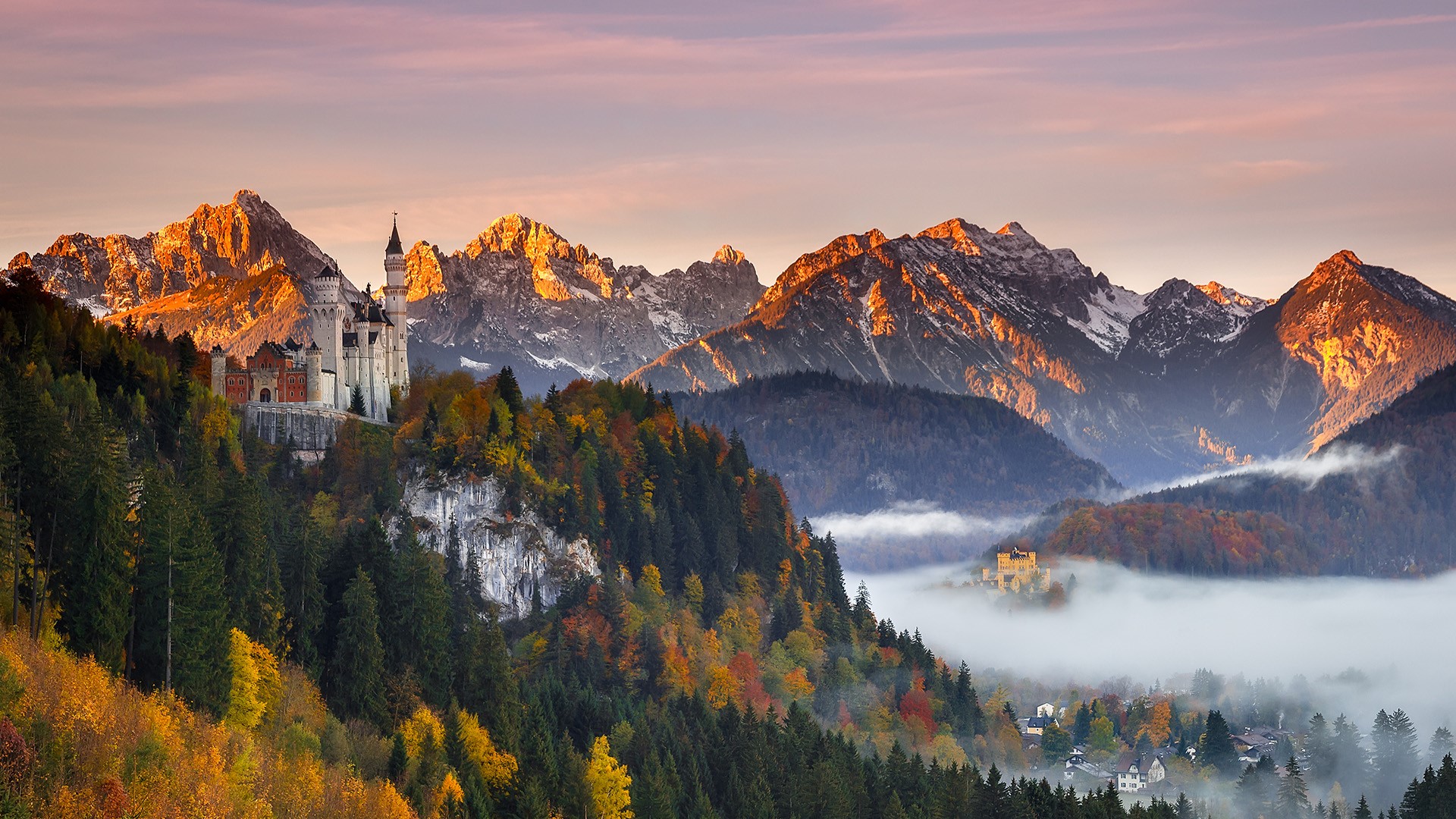 Guardian of Schwangau, Neuschwanstein Castle in southern Bavaria, Germany