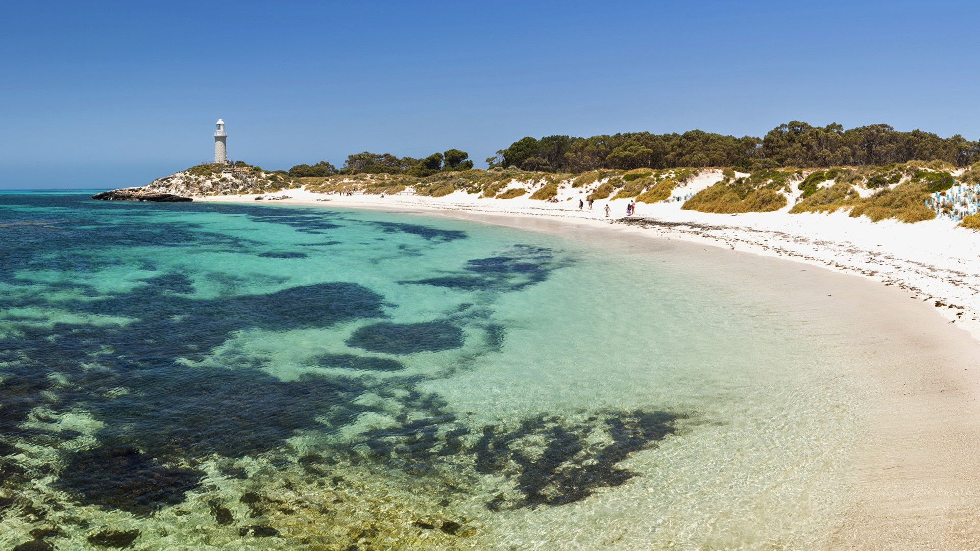 Swimming location, The Basin at Rottnest Island, Fremantle, Perth, Western Australia