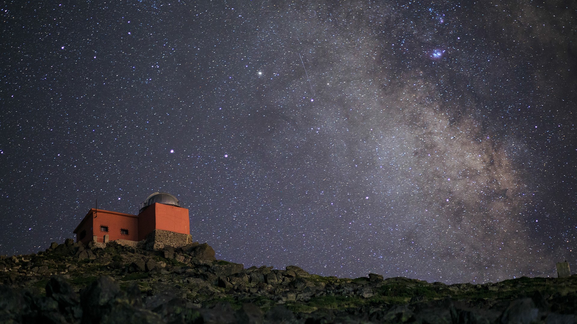 Astronomical Observatory of the Mojón del Trigo, Sierra Nevada National Park, Granada, Andalusia, Spain