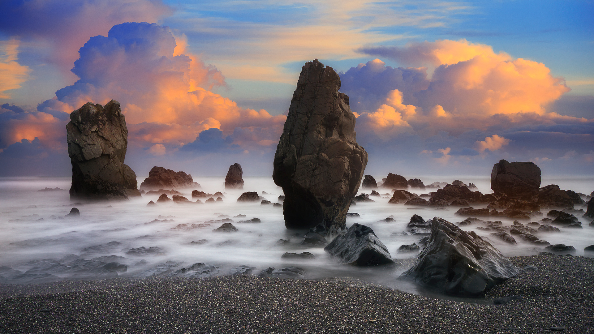 Paparoa beach, Northland, New Zealand