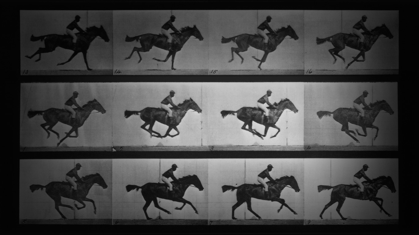 Eadweard Muybridge's photo series ‘Sallie Gardner at a Gallop’