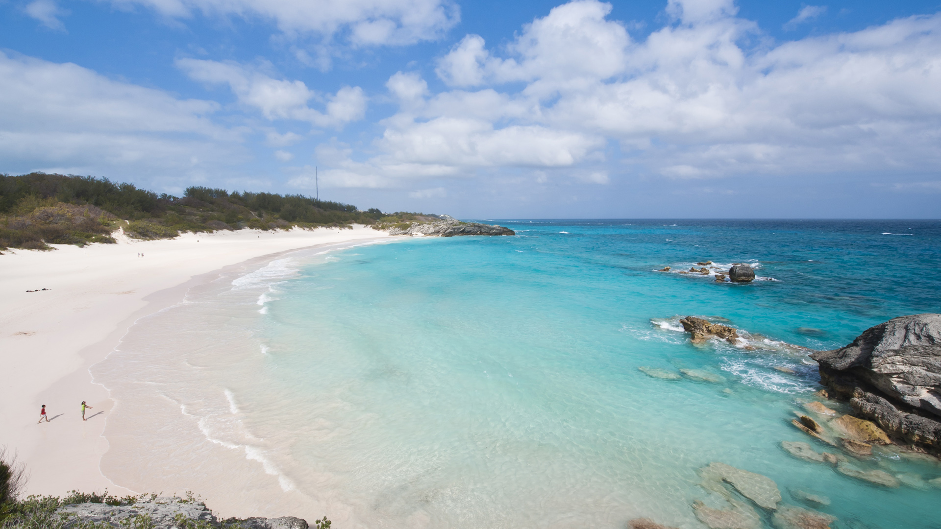 Horseshoe Bay beach, Bermuda, Central America