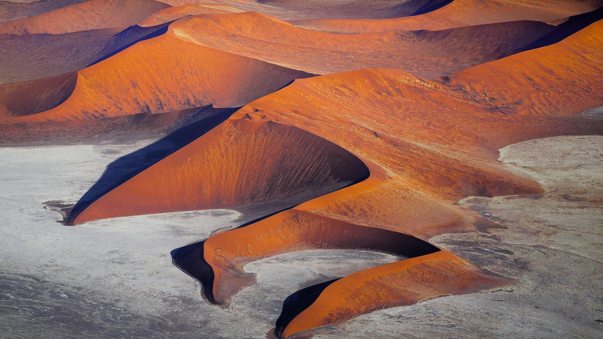 Sossusvlei in Namib desert, Skeleton coast, Namibia