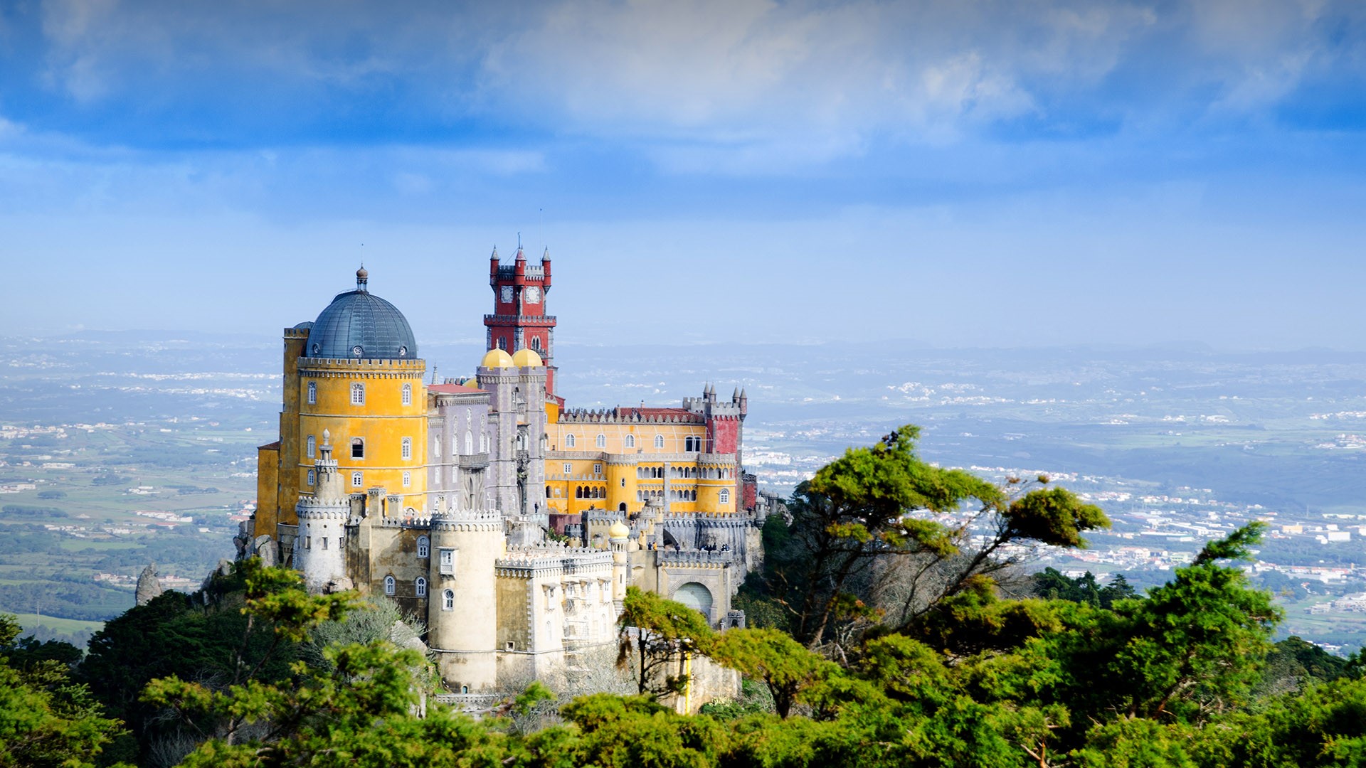 Pena National Palace in Sintra, Portugal