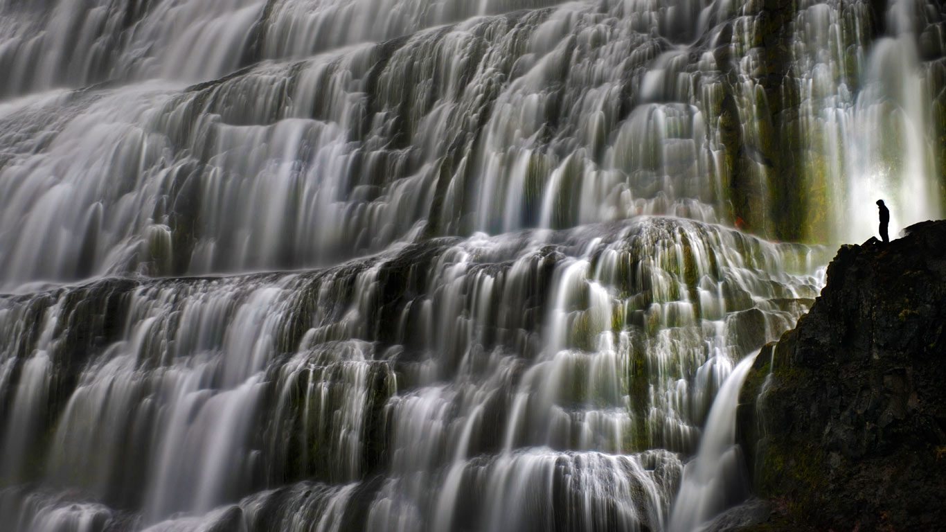 Dynjandi Falls, Iceland